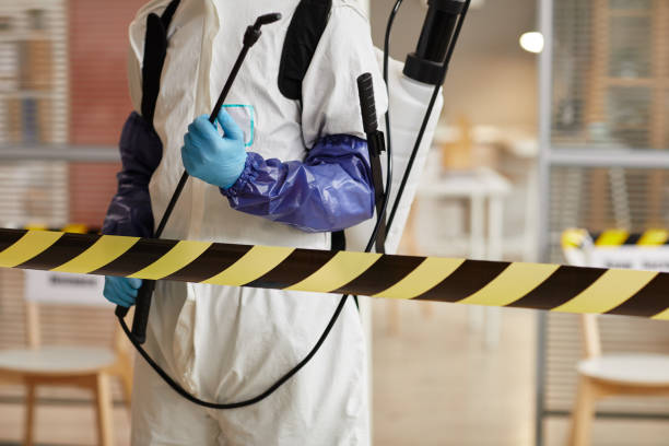 Professional Hoarding Cleanup technician working in West New York, NJ